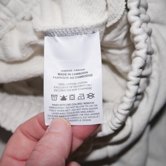 Air Jordan Men's Statement Fleece Sweatpants Hemp/Heather/Sail Size 3XL Joggers - Picture 5 of 9